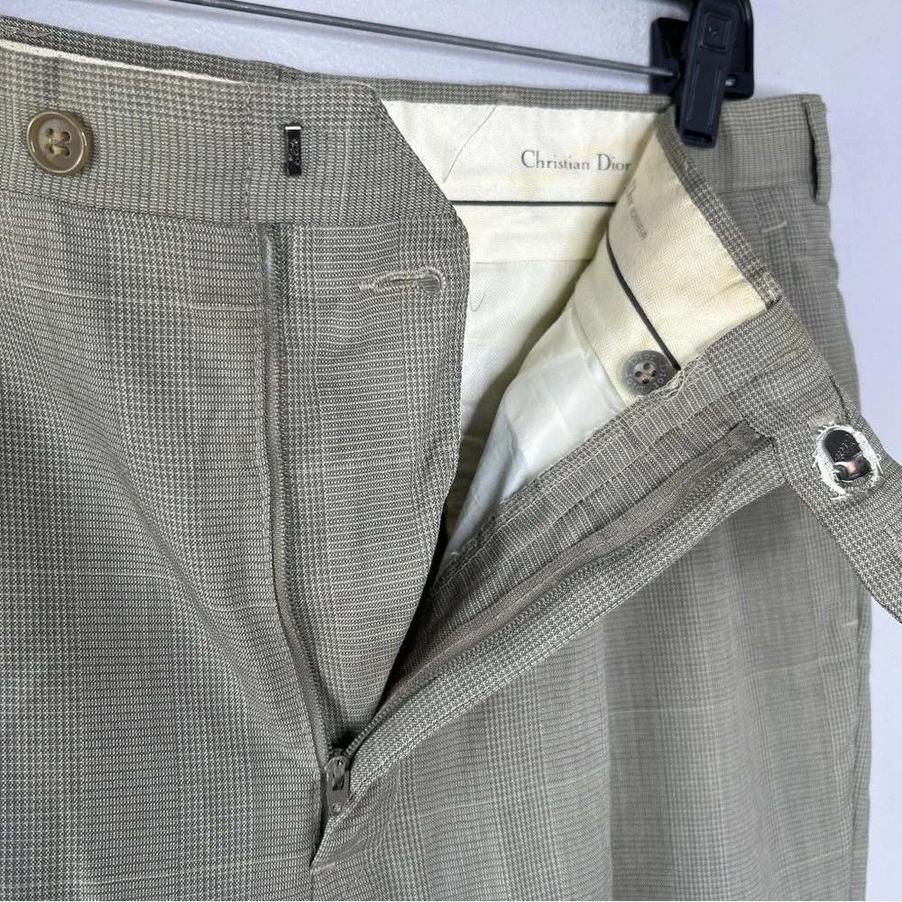CHRISTIAN DIOR Vintage Union Label Project Designer Men’s Dress Pants - Picture 9 of 16
